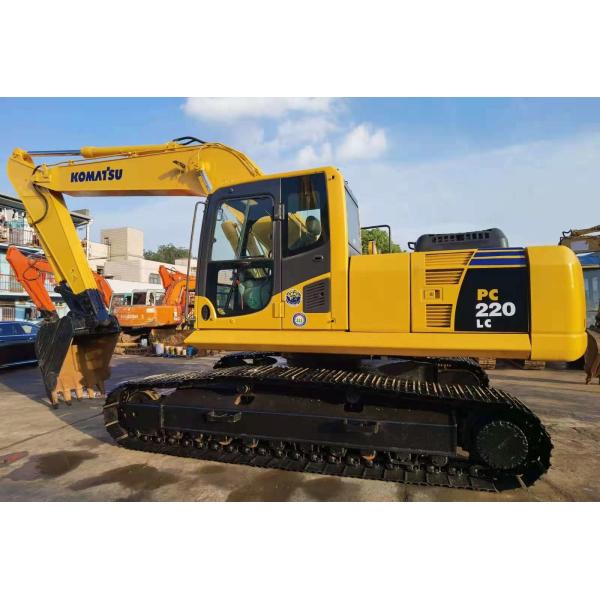 Quality PC220 - 8 Hydraulic Crawler Second Hand Komatsu Excavator With 1m3 Bucket for sale