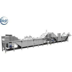 Buy cheap Automatic fruit and vegetable processing equipment Clean/peeled/dry/cut carrot processing line from wholesalers