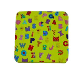 Buy cheap Custom PMS Printing CMYK Square Tin Can 151x151x45Hmm from wholesalers