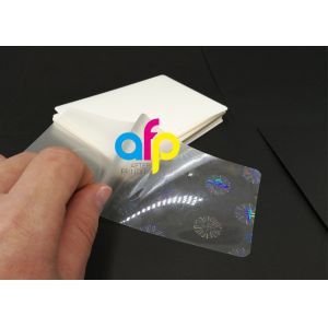 Buy cheap Hologram Laminating Pouches Matte Finish / Glossy from wholesalers