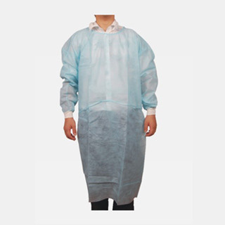 Quality Blue, Green Long Sleeves / Short Sleeves PP Surgical Gown / Non Woven Dressing WL6018 for sale