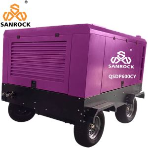 Buy cheap 162KW Diesel Engine Air Compressor With Wheels Mining Screw Air Compressor Machine from wholesalers