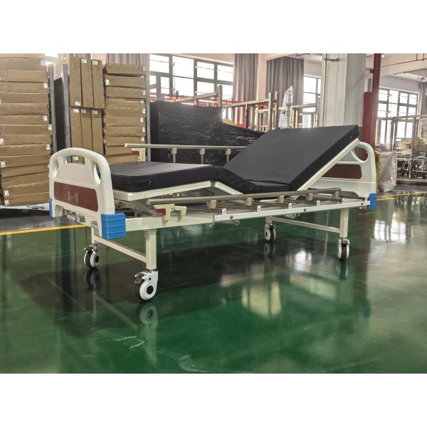 Two Function Manual Hospital Bed with Cold Rolled Steel Frame