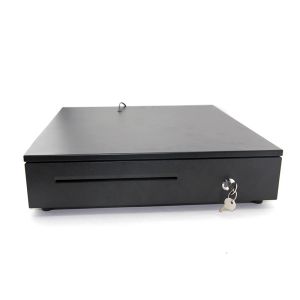 Buy cheap Automatic D420mm 24V Rj11 POS Cash Drawer Steel Construction from wholesalers