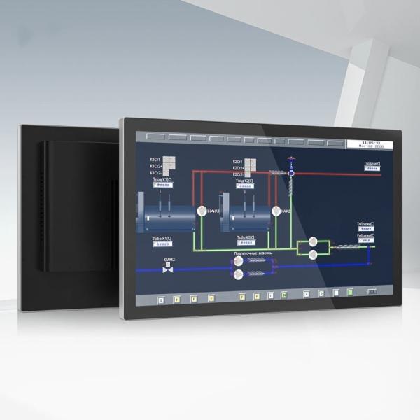 Buy cheap 23.6" IP66 Waterproof High Brightness Industrial Touch Screen Panel PC All-In-One Tablet Industrial Computer from wholesalers