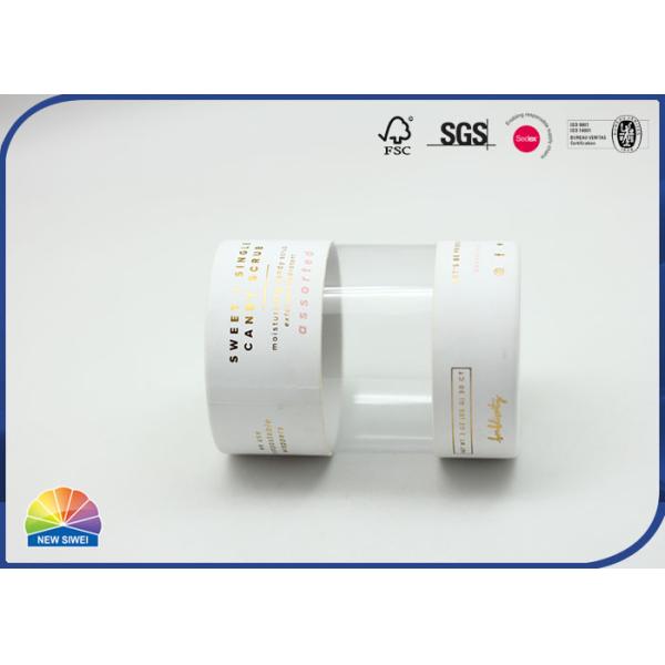 Quality PET Core Custom Luxury Composite Paper Tube Matt Lamination for sale