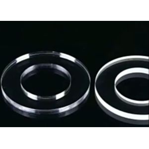 Buy cheap 9 Mohs Optical Synthetic Sapphire Glass With Anti Reflective Coatings from wholesalers