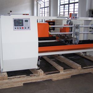 Single Knife Cutting Tape Machine Double Shaft For Double Sided Tape