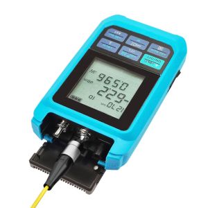Buy cheap Mini Fiber Optic Power Meter 4 Function Optical Power Meter with RJ45 Laser WIFI Network Rechargeable OPM from wholesalers