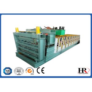Buy cheap Three Layer Roofing Panel Roll Forming Machine / Metal Tile Extrusion Line from wholesalers