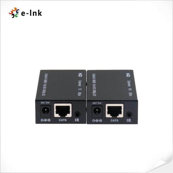 Buy cheap HDMI via CAT5e/6 Extender 60M with IR supports two-way infrared transmission from wholesalers