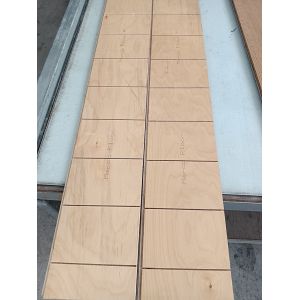 Smoked UV Oiled White Oak Herringbone Parquet Flooring 910x150mm