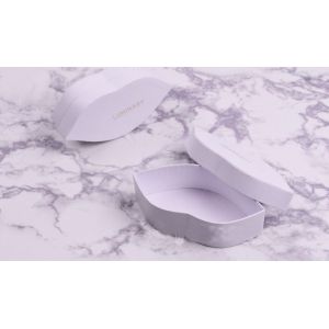 Custom Order Creative Mini Lipstick Packaging Box with Unique Lip Shape and UV