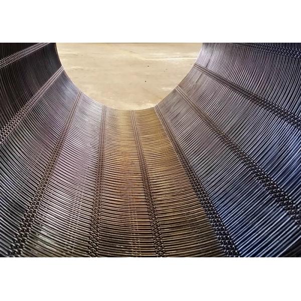 Buy cheap Spring Steel Wire Double Crimp Screen Media Mesh For Screening Equipment In Mineral Quarry from wholesalers