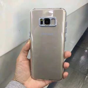 TPU+ABS Color Clear Metallic Button Protective Case Back Cover For Xiaomi A2