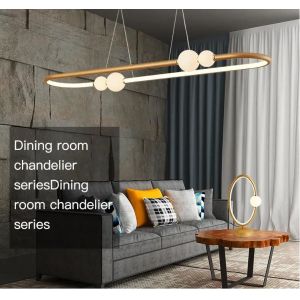 Buy cheap Nordic Simple Gold Paint Scrub Ring Chandelier Modern Pendant Light ODM AC110V from wholesalers