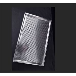 Buy cheap Punching Mesh Oven Tray 1mm 1.5mm Wire Diameter Mesh Pizza Tray from wholesalers