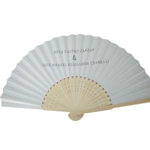 Buy cheap Wooden Foldable Hand Fans 21cm 23cm Custom Bamboo Rave Fan from wholesalers