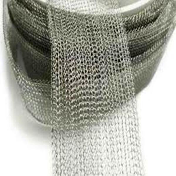 Quality Double Layer All Metal EMI RF Shielding Gasket Wire Mesh Round or Rectangular RFI high for sale