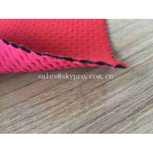 Buy cheap Custom Pattern Foam Sponge Polyester Knitted Laminated Neoprene Fabric from wholesalers