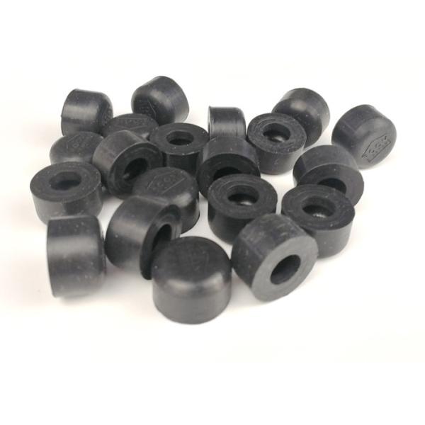 Quality Custom Color Rubber Furniture Stoppers , Wall Mount Door Stopper Rubber Caps for sale