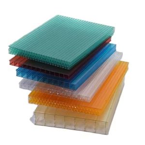 Buy cheap Polycarbonate Sun Sheet Impact Resistant Transparent Polycarbonate Sheet Hollow from wholesalers