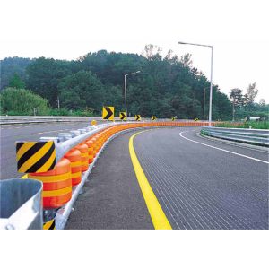 Buy cheap Highway Protective Rolling Guardrail Safety Roller Barriers for Road from wholesalers
