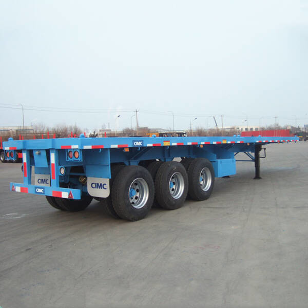 Buy cheap 40ft Flatbed Semi Trailer from wholesalers