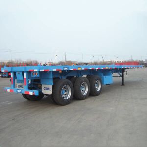 Buy cheap 40ft Flatbed Semi Trailer from wholesalers