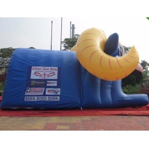 Customized Sundown TX Roughnecks Football Helmet Inflatable Tunnel