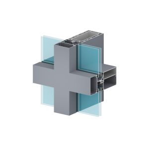 Buy cheap Unitized Aluminium Curtain Wall Profile Modern Design  Elegant Appearance from wholesalers