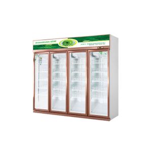 Buy cheap Eco Friendly Commercial Vertical Glass Display Coolers For Beverage from wholesalers