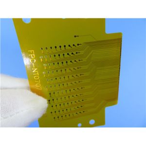 Double Sided Flexible PCBs For WiFi Antenna With Immersion Gold