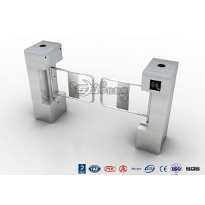 RFID Biometric Swing Barrier Gate Bank Bridge Access Control Turnstile