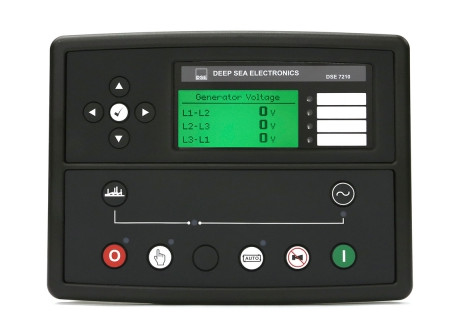 Quality DSE7210 is a feature packed Auto Start Control Module designed to control single diesel or gas gen-set applications. for sale