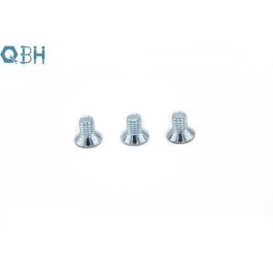 Buy cheap DIN 965 Cross Recessed Countersunk Flat Head Screws Zinc Plating from wholesalers