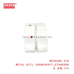 Buy cheap MP4040K STD Standard Crankshaft Metal Kit suitable for ISUZU from wholesalers