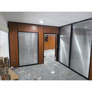 Customized Soundproof Partition with 6061-T6 Profiles and Q235 Steel Frame for