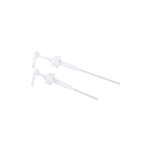 Food Safe PP Plastic White 43mm Closure Coffee Syrup Dispenser Pump 5ml 8ml 10ml