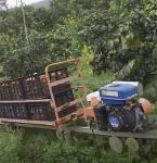 Buy cheap Mountain monorail gasoline transport vehicle Tea Garden Monorail truck from wholesalers