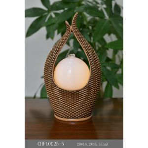 Buy cheap Hand Made Polyresin Tabletop Water Fountain With Light from wholesalers