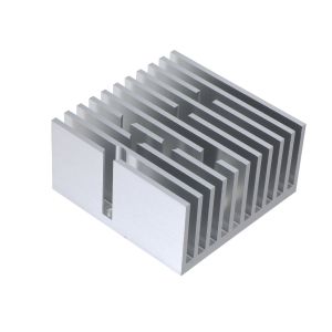 Buy cheap Customized Color Extruded Aluminum Heatsink CNC Machining Milling Turning Blending from wholesalers