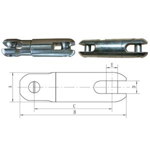 Buy cheap 5KN - 250KN Swivel Joint Pilot Wire Conductor Stringing Tools Transmission Line from wholesalers