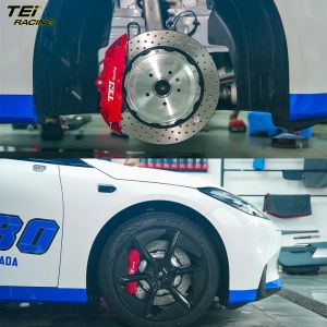 Buy cheap BBK Front 6 Pot Caliper 378x32mm Rotor And Rear Upgrade 355mm Rotor Big Brake Kit Auto Brake System For Hyper GT 19 Inch from wholesalers