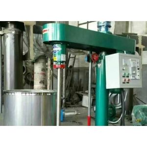 Hydraulic Lift 2000L Emulsion Paint Dispersion Machine / Paint Dispersion Mixing