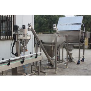 Buy cheap High Speed Automatic Powder Filling Line With Auger Filling Machine Mixing Machine from wholesalers