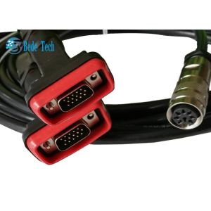 Control Cable RET AISG Cable Wiht Connectors D-Sub 15 Pin Male Machined Contacts