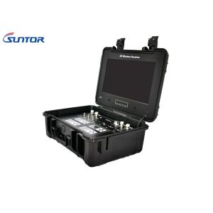 Portable COFDM Monitor Hd Receiver Box , Wireless Video Transmitter And Receiver