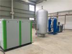 55KW/75Hp 10m3/Min Industrial OIil Free Screw Air Compressor, color customizable