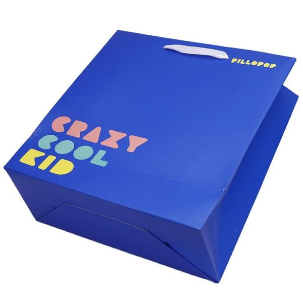 Quality C1S Printable Paper Bags With Rope Handle for sale